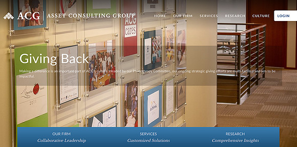 ACG Website Giving